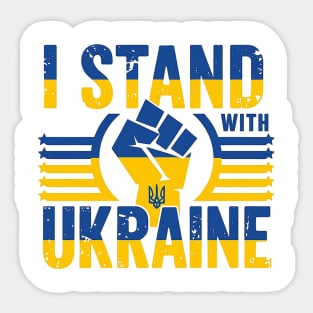 I-stand-with-ukraine Sticker
